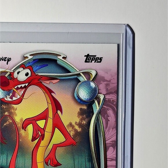 Mushu 2025 Topps Disney Wonder #63 Card Mulan - Picture 4 of 6
